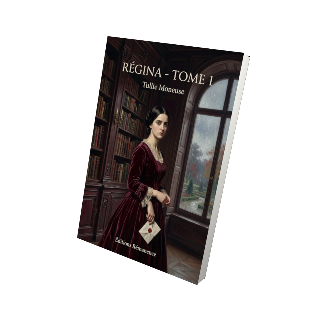 Livre Régina - Tome 1 par Tullie Moneuse - Vue 3D - Editions Remanence