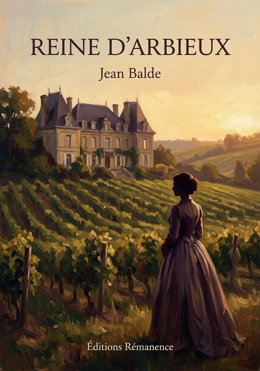 Livre Reine d’Arbieux par Jean Balde - Couverture - Editions Remanence