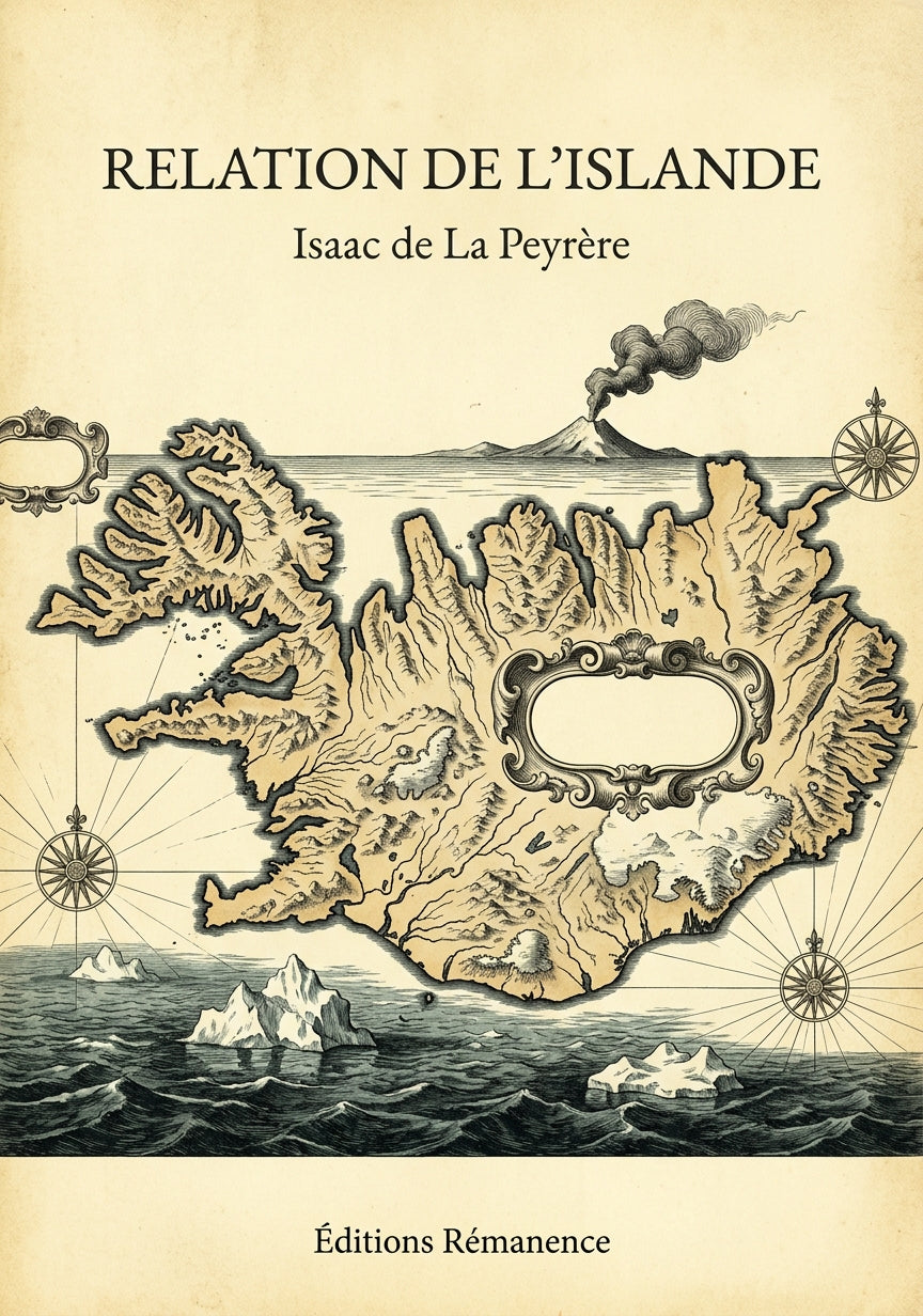 Relation de l'Islande - Isaac de La Peyrère (Couverture)