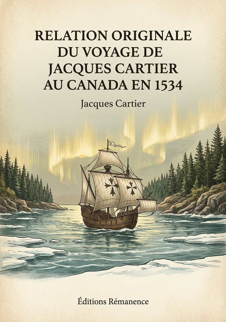 Relation originale du voyage de Jacques Cartier au Canada en 1534 - Jacques Cartier (Couverture)