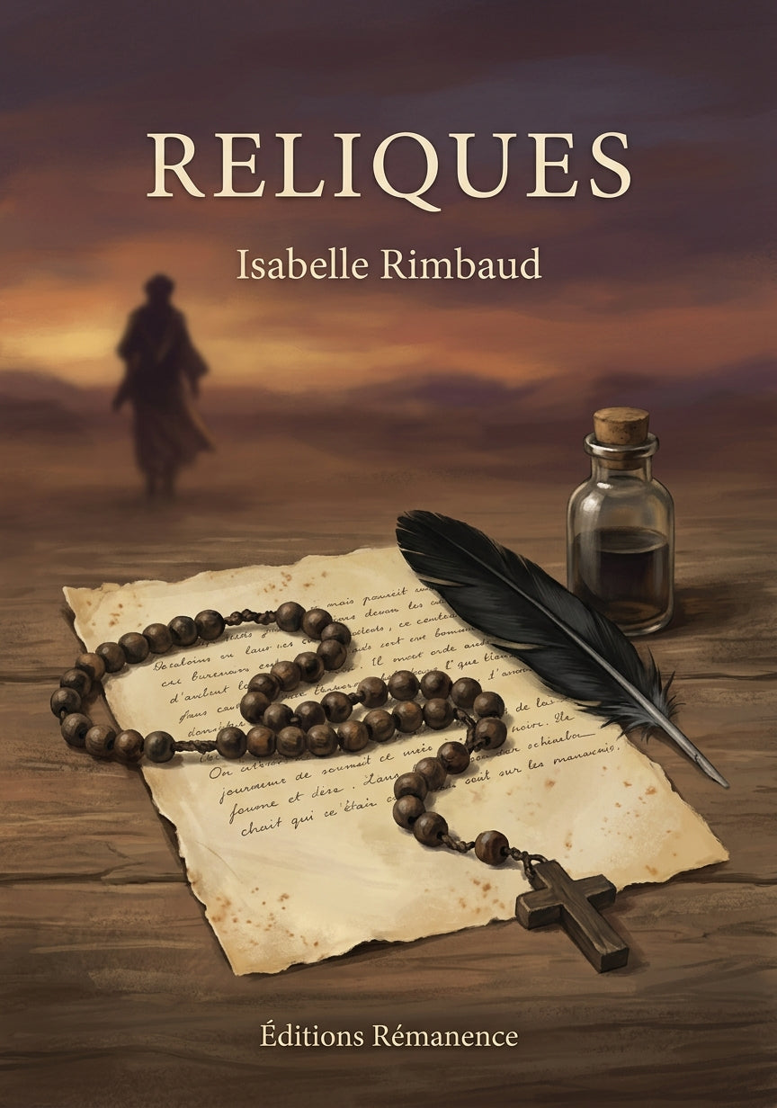 Livre Reliques par Isabelle Rimbaud - Couverture - Editions Remanence