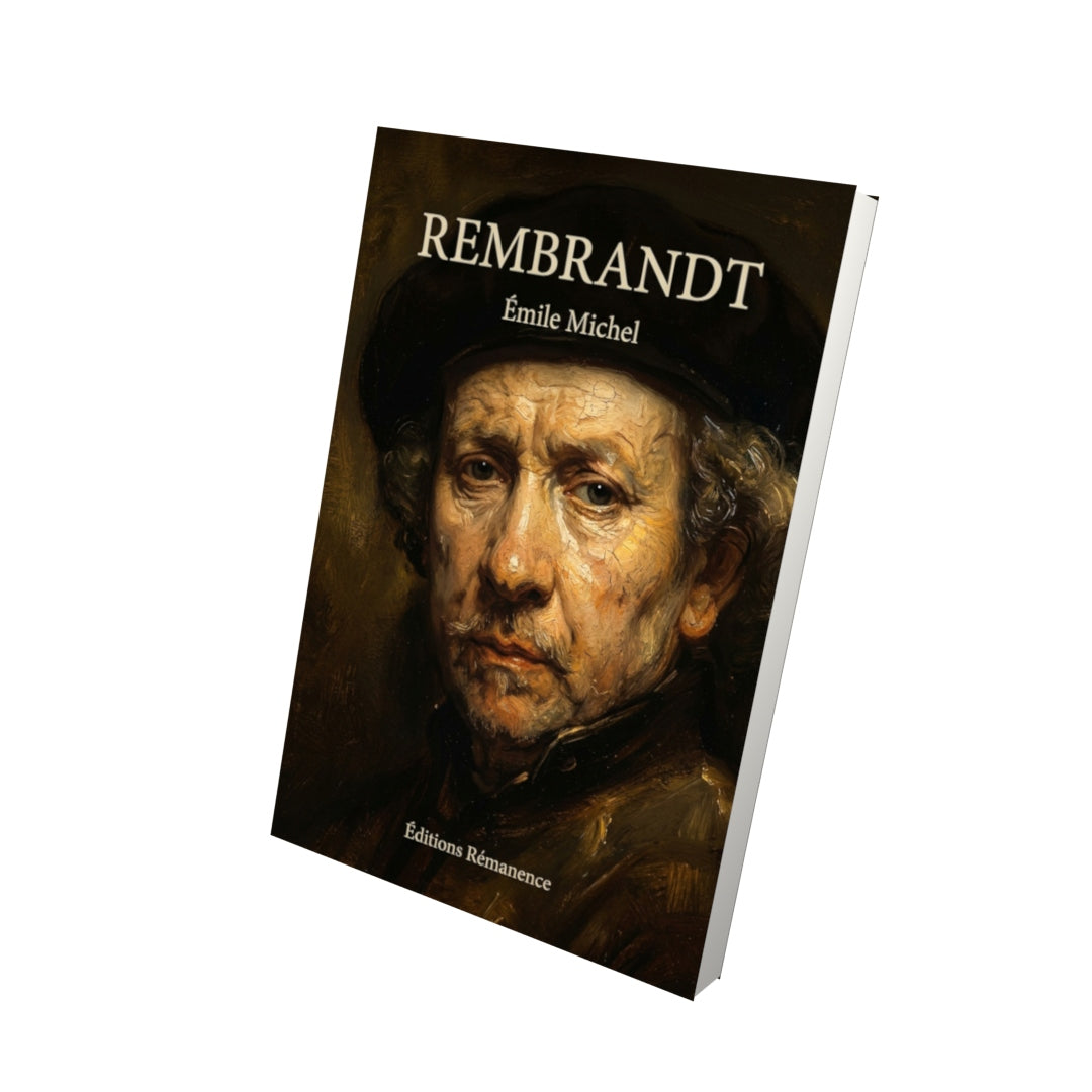 Livre Rembrandt par Émile Verhaeren - Vue 3D - Editions Remanence