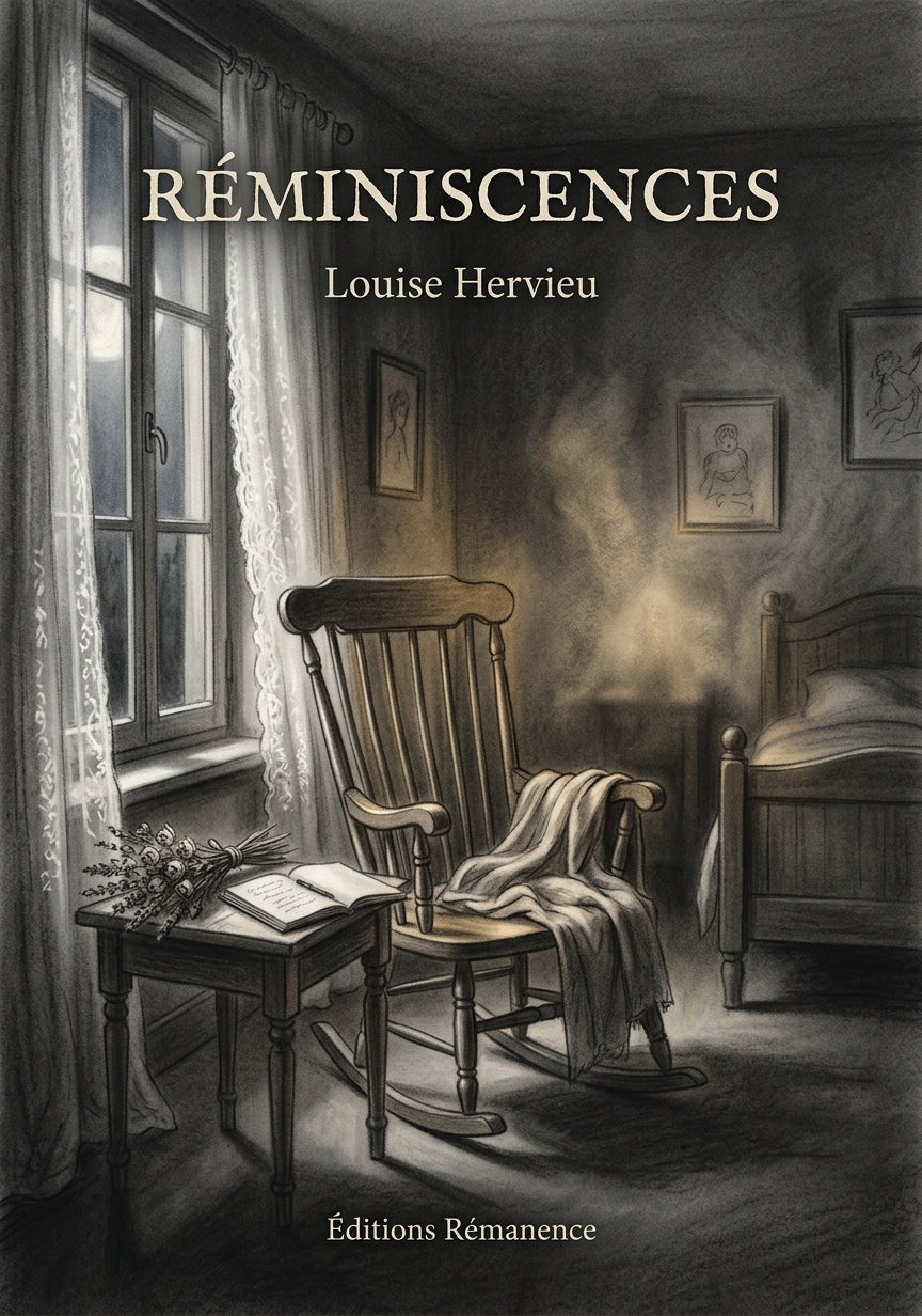 Livre Réminiscences par Louise Hervieu - Couverture - Editions Remanence