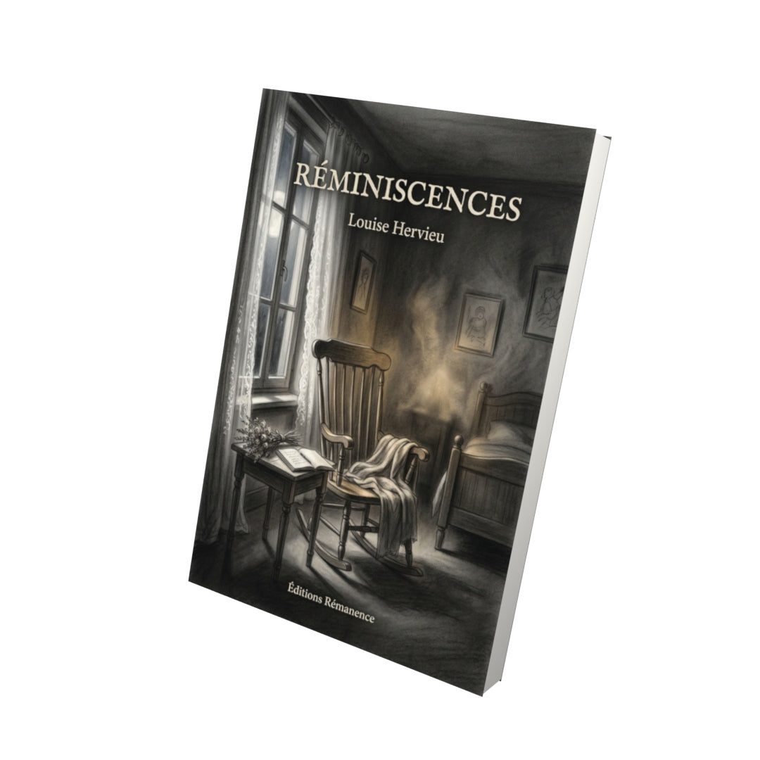 Livre Réminiscences par Louise Hervieu - Vue 3D - Editions Remanence