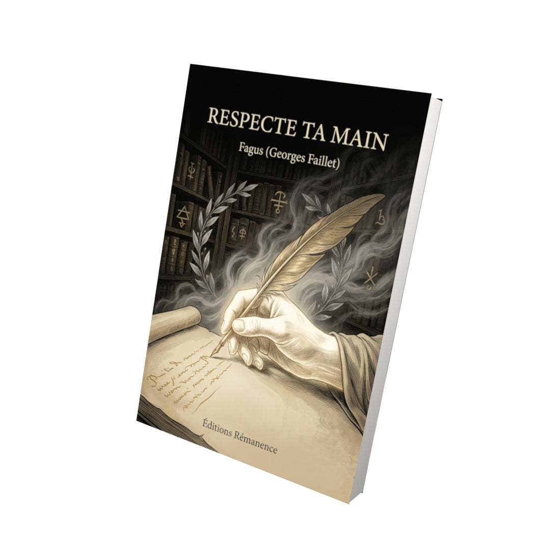 Livre Respecte ta main par Fagus (Georges Faillet) - Vue 3D - Editions Remanence