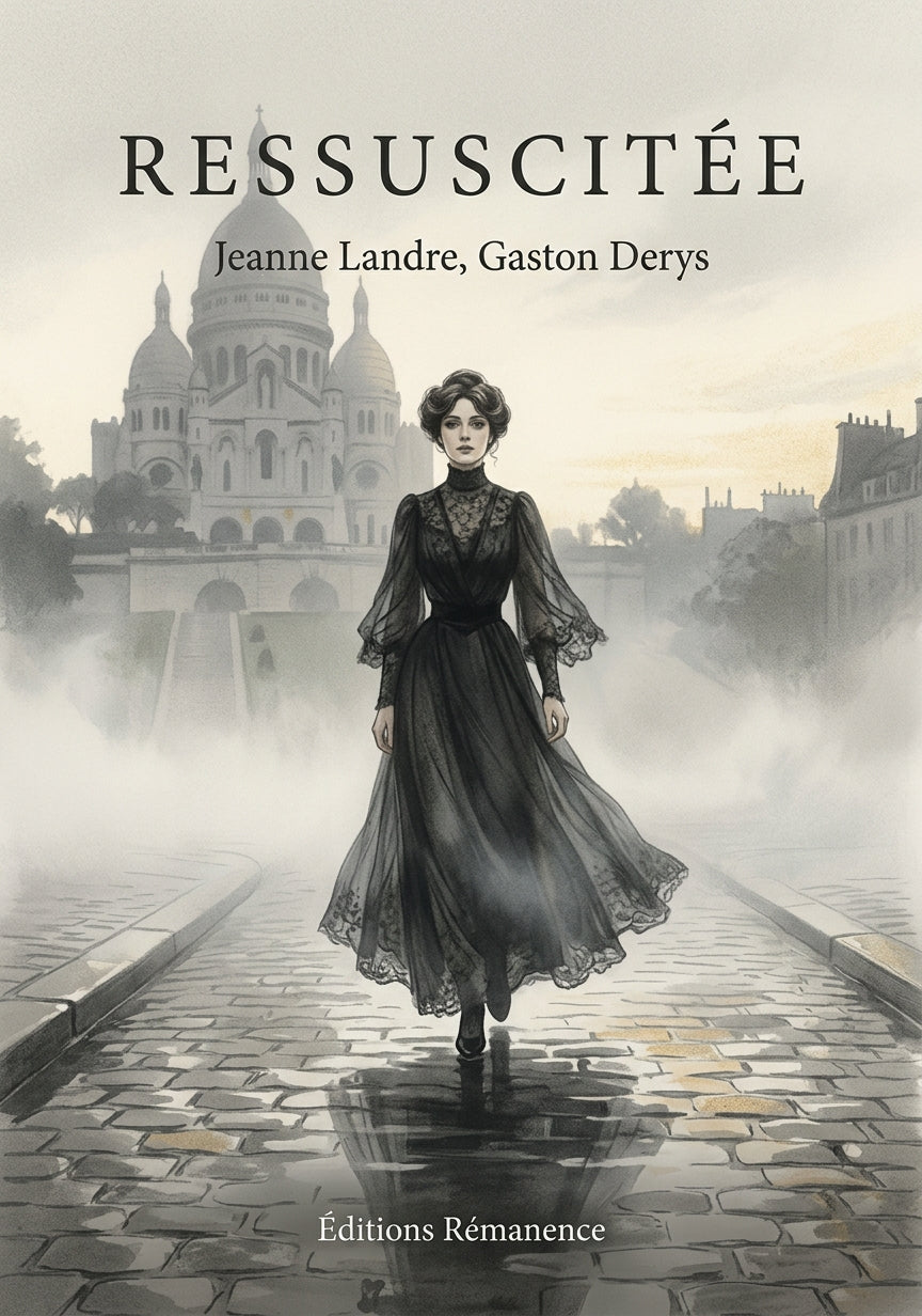 Livre Ressuscitée par Jeanne Landre, Gaston Derys - Couverture - Editions Remanence
