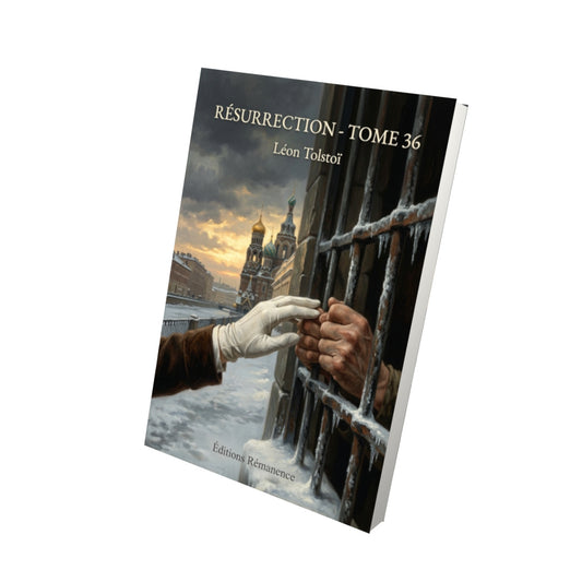 Livre Résurrection - Tome 36 par Léon Tolstoï - Vue 3D - Editions Remanence