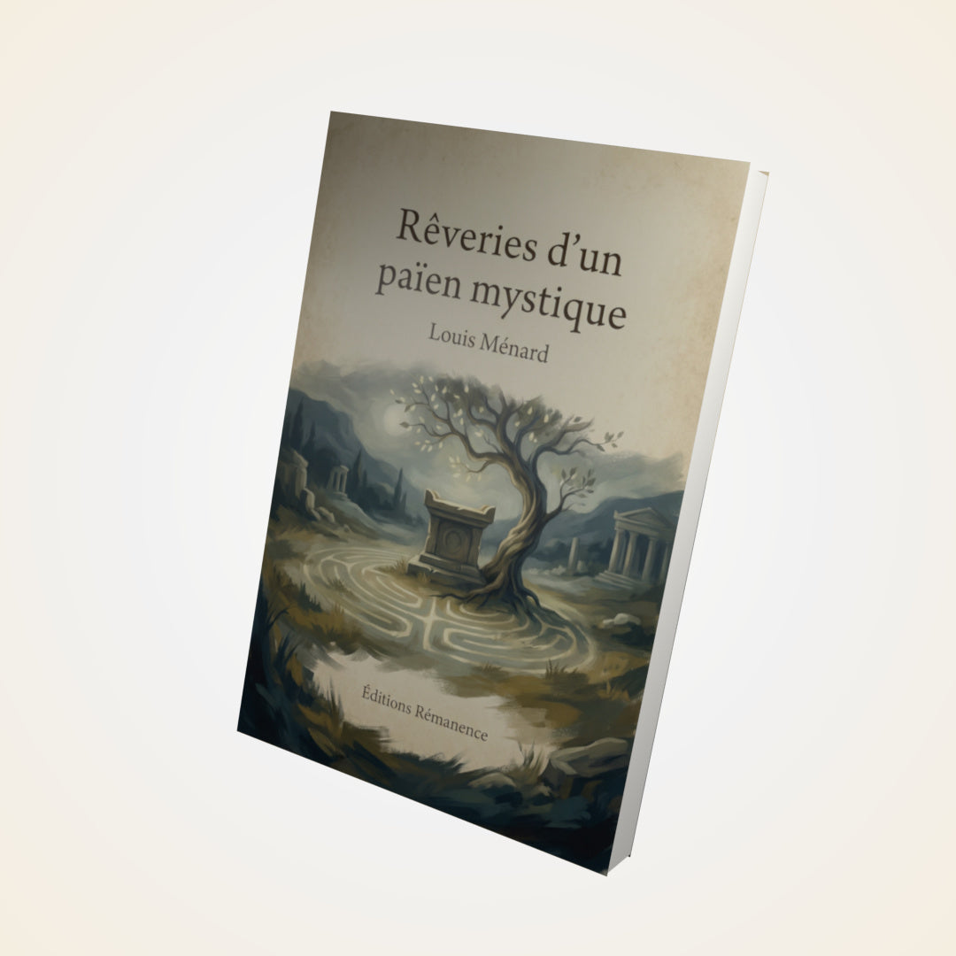 Livre Rêveries d'un païen mystique – Louis Ménard - Couverture 3D