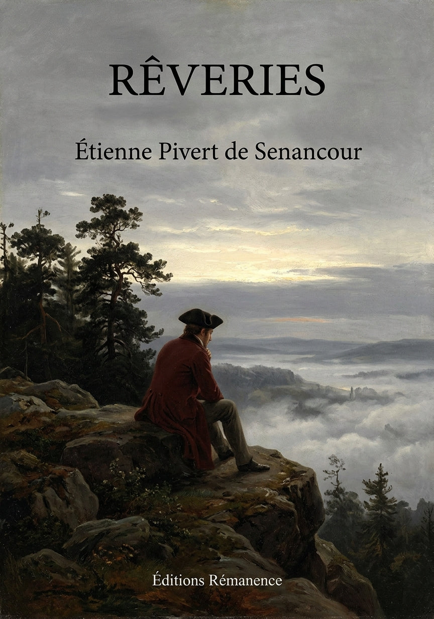 Livre Rêveries par Étienne Pivert de Senancour - Couverture - Editions Remanence