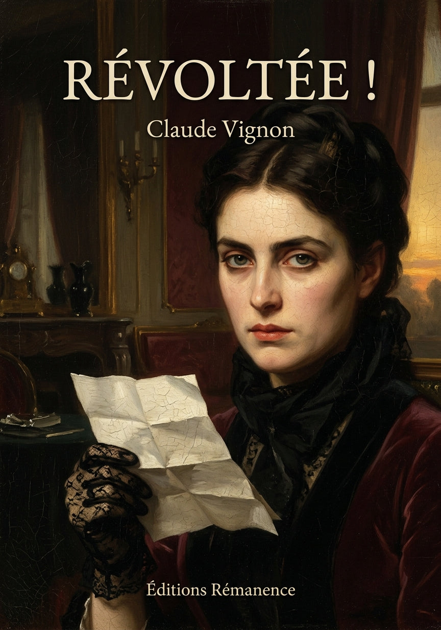 Livre Révoltée ! par Claude Vignon - Couverture - Editions Remanence