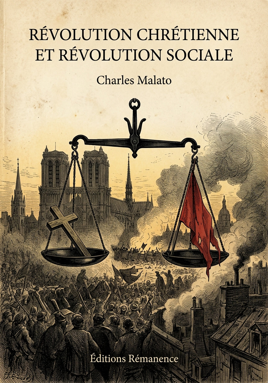 Livre Révolution chrétienne et Révolution sociale par Charles Malato - Couverture - Editions Remanence