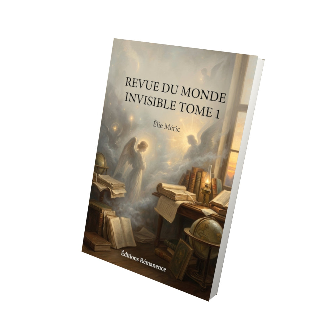 Livre Revue du monde invisible Tome 1 - Élie Méric - Vue 3D - Editions Remanence