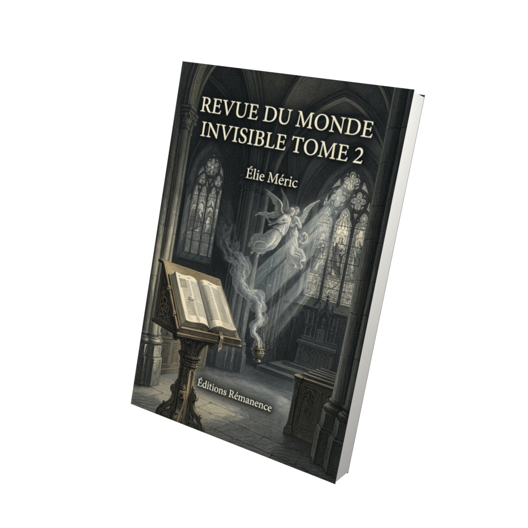 Livre Revue du monde invisible Tome 2 - Élie Méric - Vue 3D - Editions Remanence