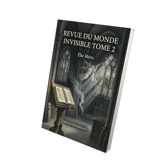 Livre Revue du monde invisible Tome 2 - Élie Méric - Vue 3D - Editions Remanence