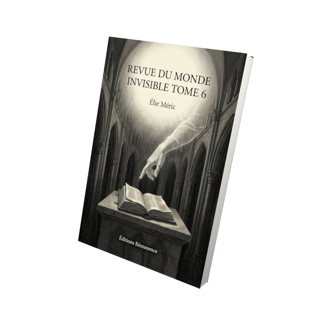 Livre Revue du monde invisible Tome 6 - Élie Méric - Vue 3D - Editions Remanence
