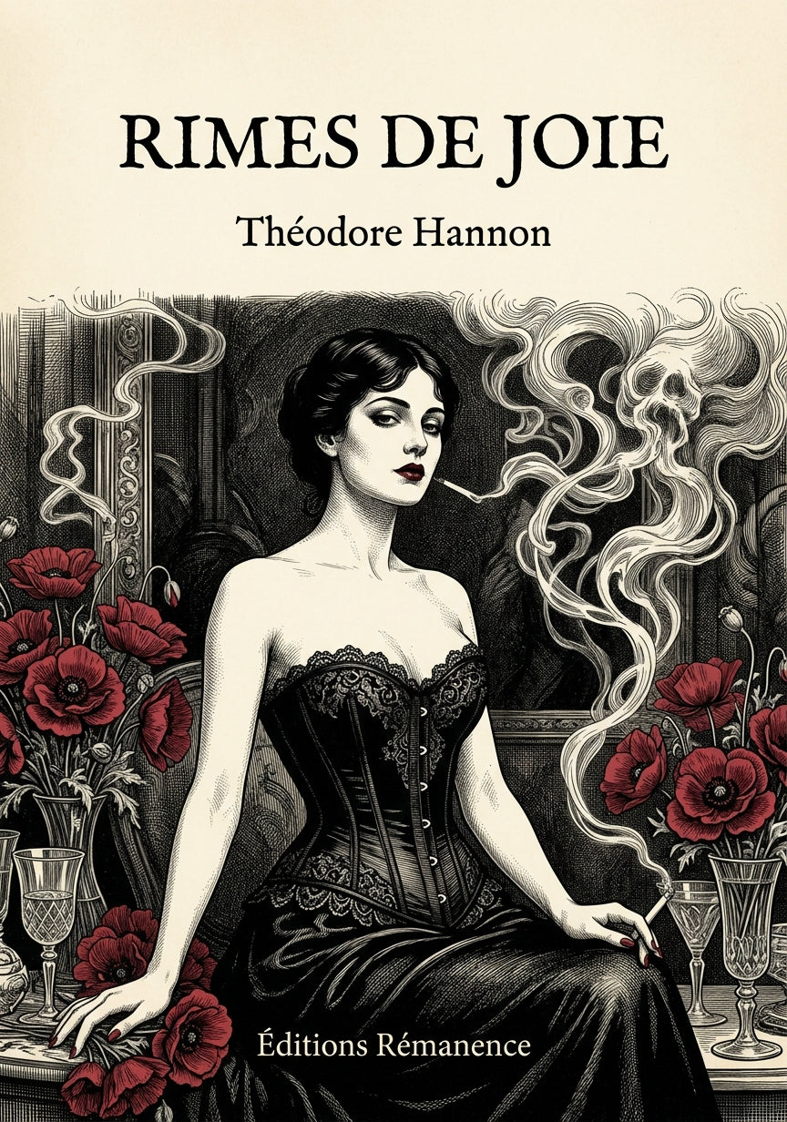 Livre Rimes de joie par Théodore Hannon - Couverture - Editions Remanence