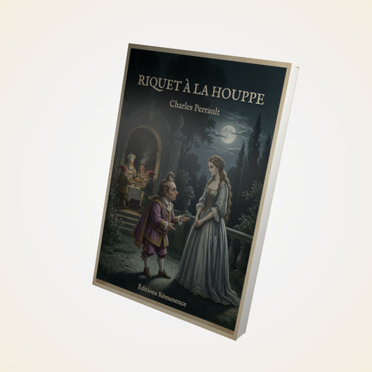 Livre Riquet à la Houppe - Charles Perrault - Couverture 3D