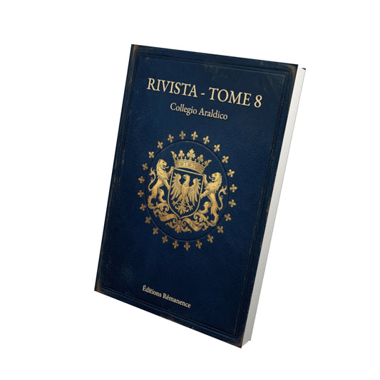Livre Rivista - Tome 8 par Collegio Araldico - Vue 3D - Editions Remanence