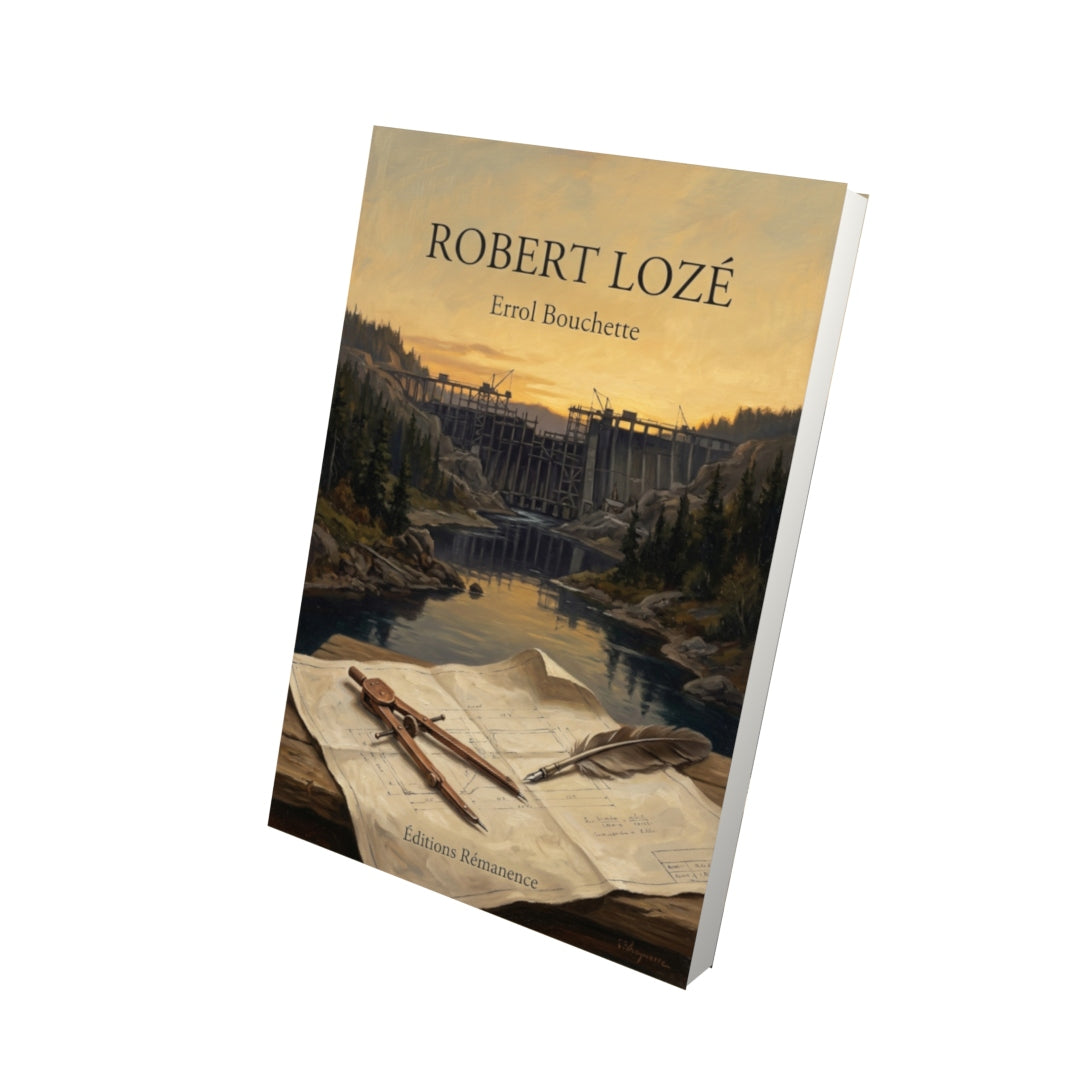 Livre Robert Lozé par Errol Bouchette - Vue 3D - Editions Remanence