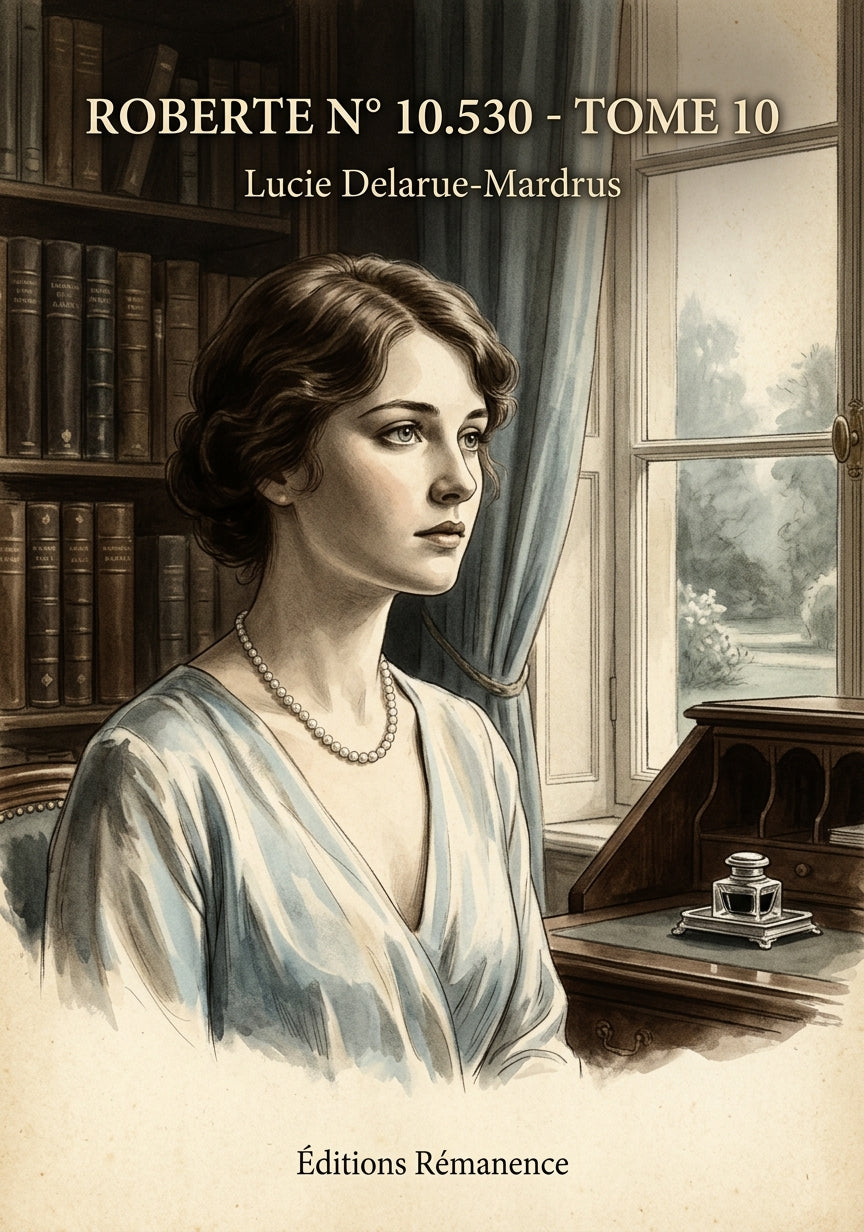 Livre Roberte n° 10.530 - Tome 10 par Lucie Delarue-Mardrus - Couverture - Editions Remanence