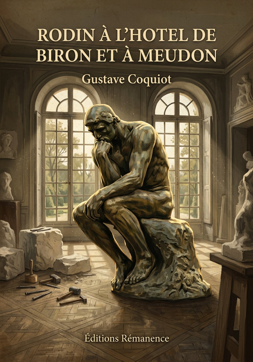 Rodin à l'hotel de Biron et à Meudon - Gustave Coquiot (Couverture)