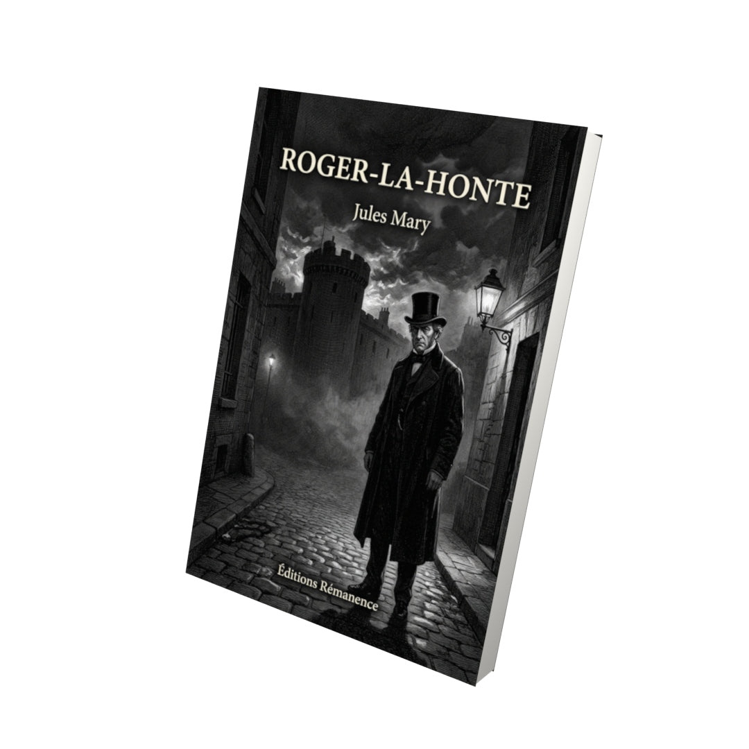 Livre Roger-la-Honte par Jules Mary - Vue 3D - Editions Remanence