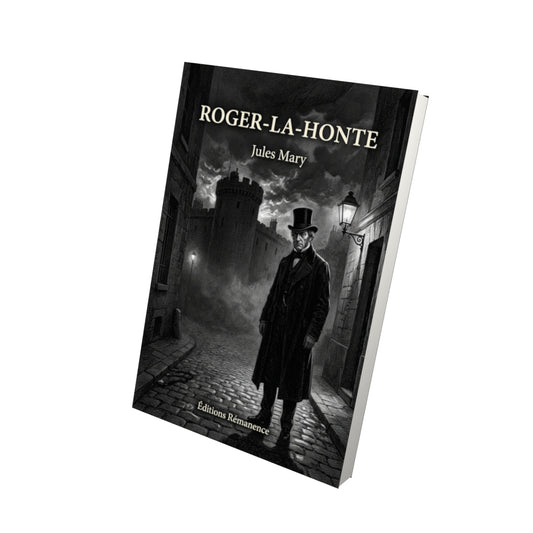 Livre Roger-la-Honte par Jules Mary - Vue 3D - Editions Remanence