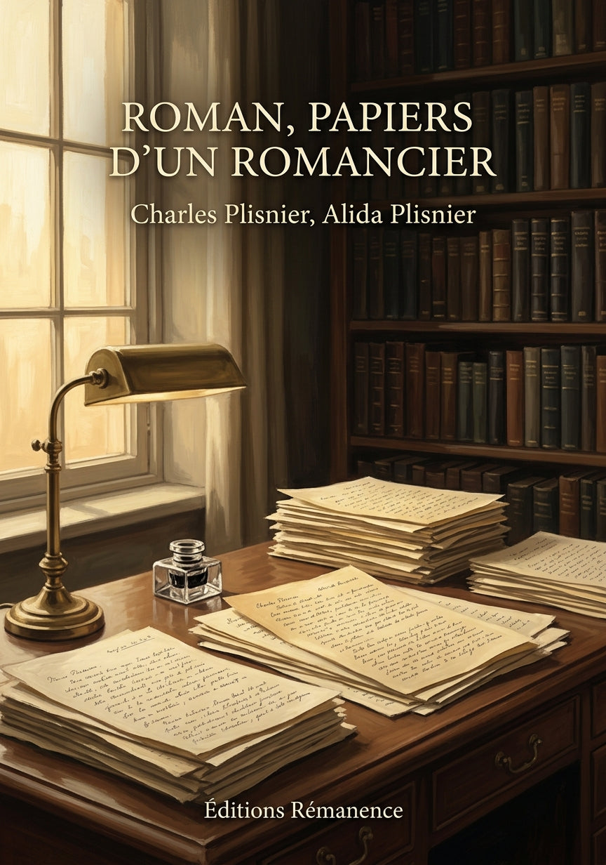 Livre Roman, papiers d'un romancier par Charles Plisnier, Alida Plisnier - Couverture - Editions Remanence