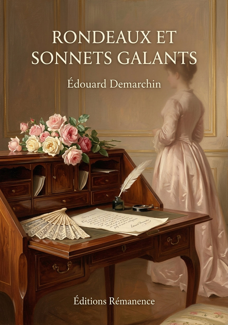 Livre Rondeaux et sonnets galants par Édouard Demarchin - Couverture - Editions Remanence