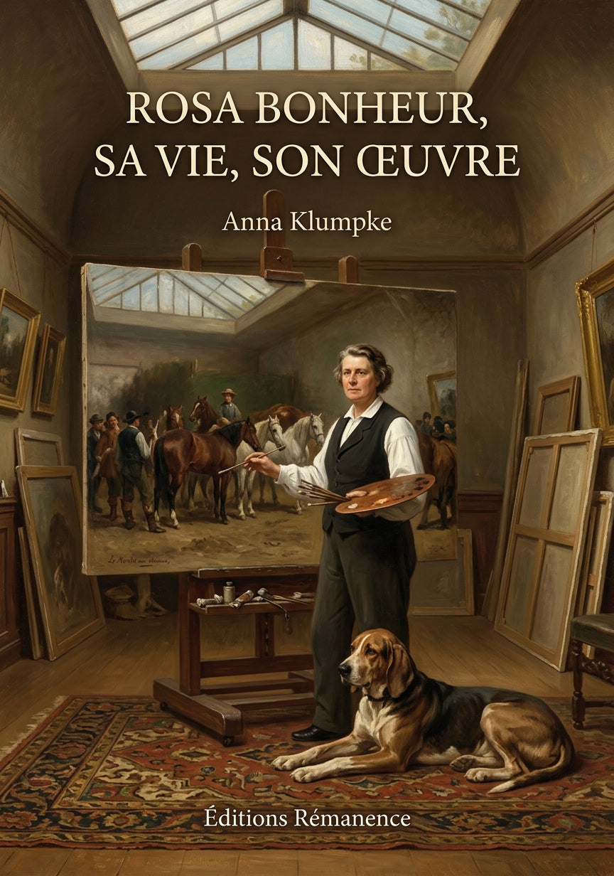 Livre Rosa Bonheur, sa vie, son œuvre par Anna Klumpke - Couverture - Editions Remanence