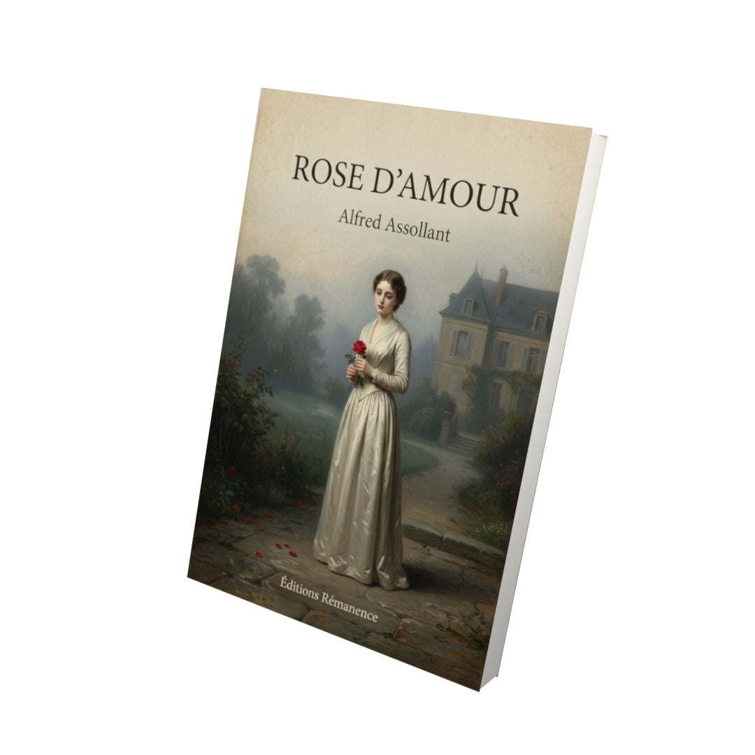Livre Rose d'Amour - Alfred Assollant - Vue 3D - Editions Remanence