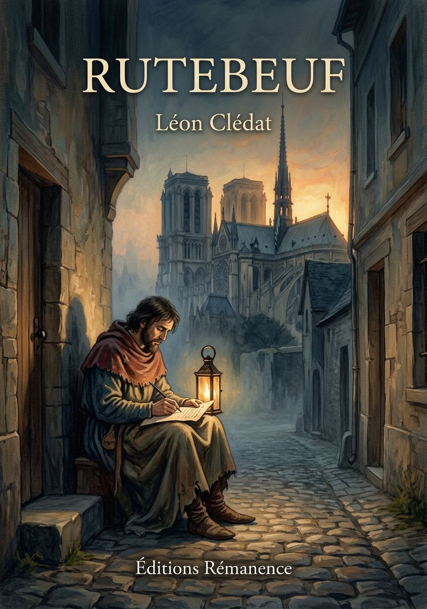 Livre Rutebeuf par Léon Clédat - Couverture - Editions Remanence