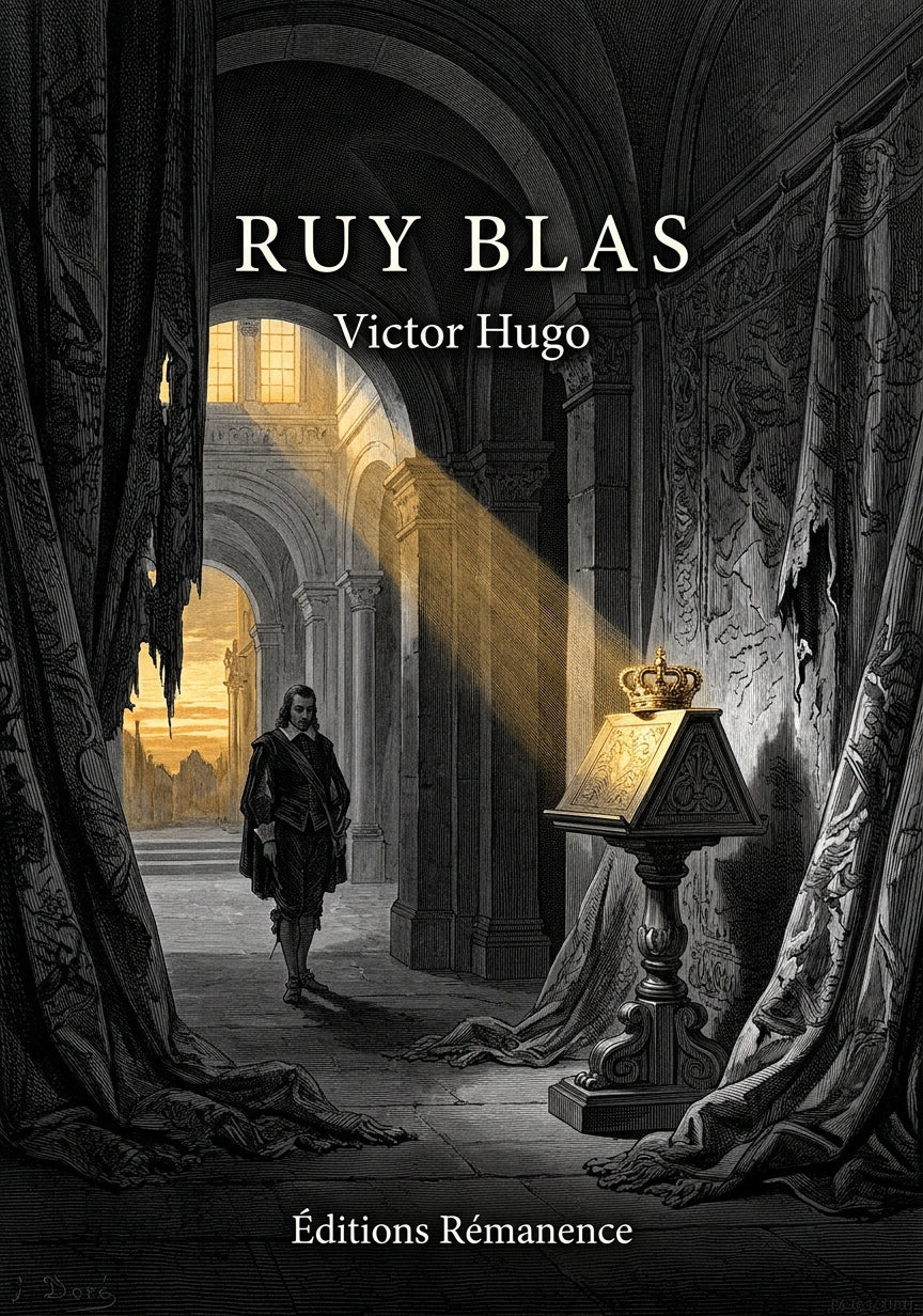 Livre Ruy Blas par Victor Hugo - Couverture - Editions Remanence