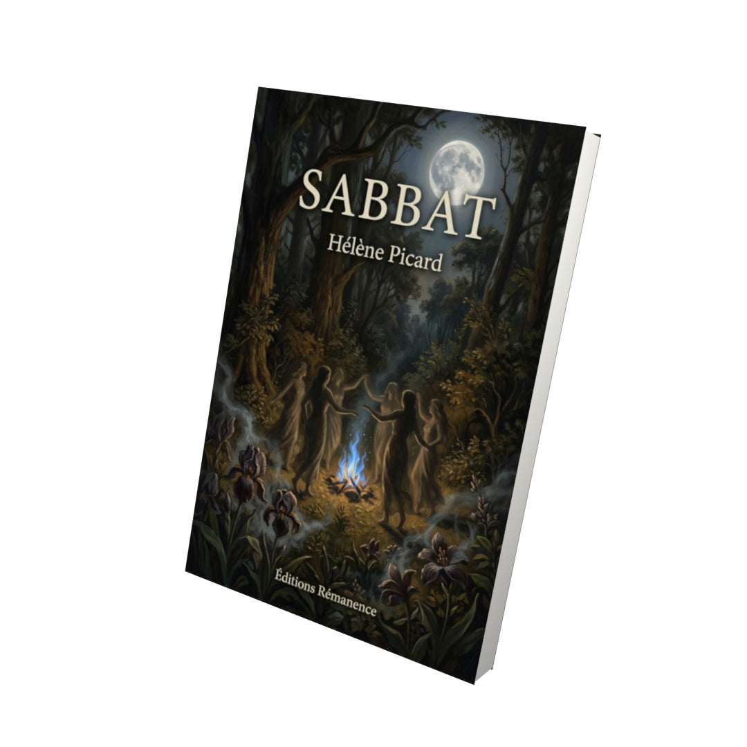 Livre Sabbat par Hélène Picard - Vue 3D - Editions Remanence
