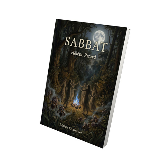Livre Sabbat par Hélène Picard - Vue 3D - Editions Remanence