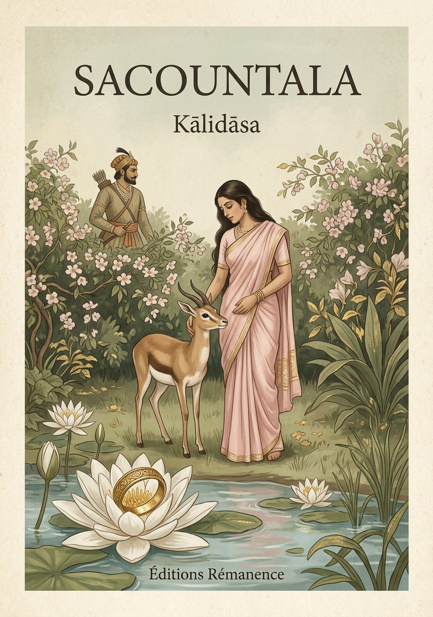 Sacountala - Kālidāsa (Couverture)