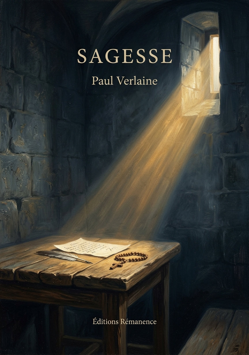 Livre Sagesse par Paul Verlaine - Couverture - Editions Remanence