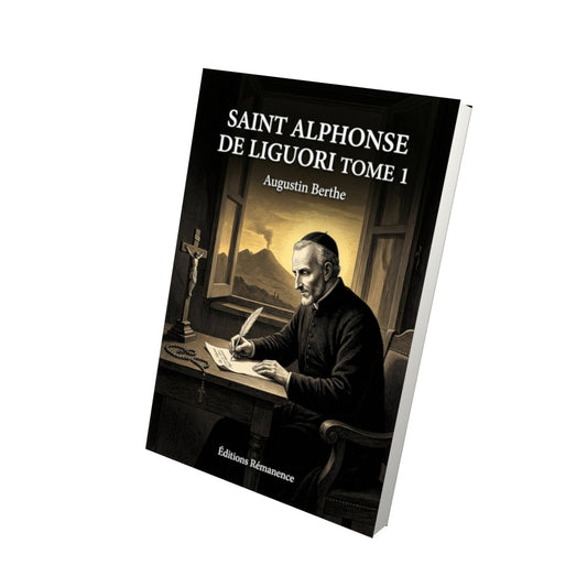 Livre Saint Alphonse de Liguori Tome 1 - Augustin Berthe - Editions Remanence