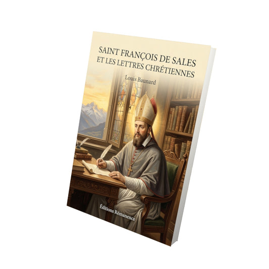 Livre Saint François de Sales et les lettres chrétiennes - Louis Baunard - Vue 3D - Editions Remanence