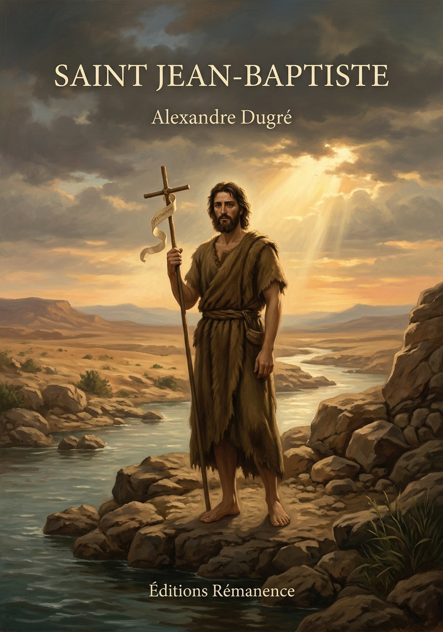 Livre Saint Jean-Baptiste par Alexandre Dugré - Couverture - Editions Remanence