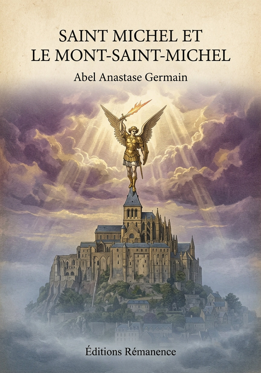 Saint Michel et le Mont-Saint-Michel - Abel Anastase Germain (Couverture)