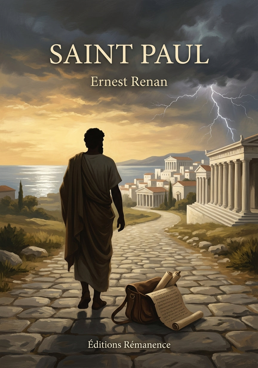 Livre Saint Paul par Ernest Renan - Couverture - Editions Remanence