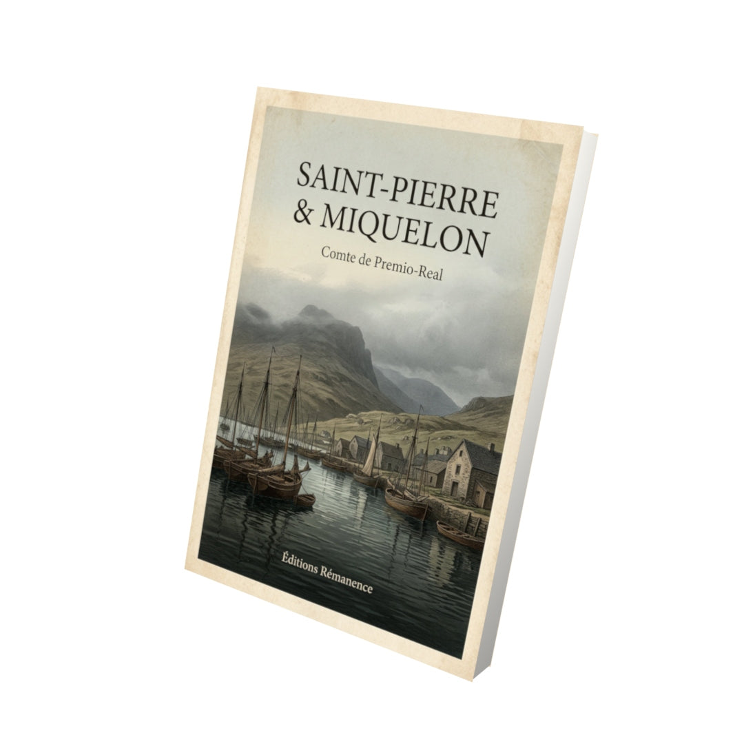 Livre Saint-Pierre & Miquelon - Comte de Premio-Real - Vue 3D - Editions Remanence