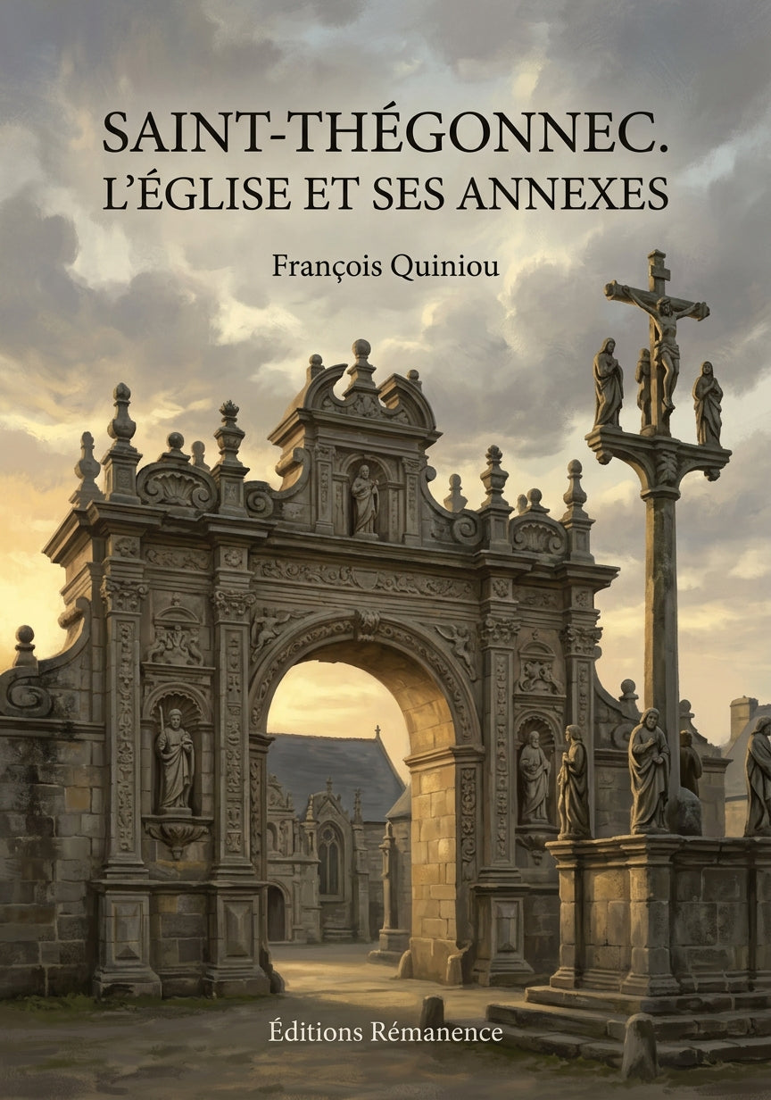 Livre Saint-Thégonnec. L’Église et ses annexes par François Quiniou - Couverture - Editions Remanence