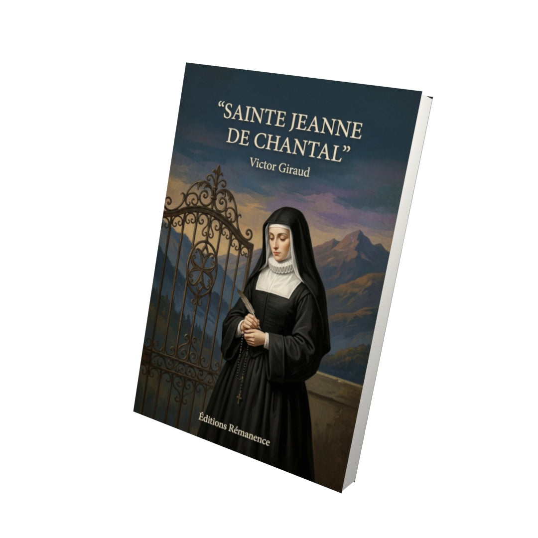 Livre Sainte Jeanne de Chantal - Victor Giraud - Vue 3D - Editions Remanence
