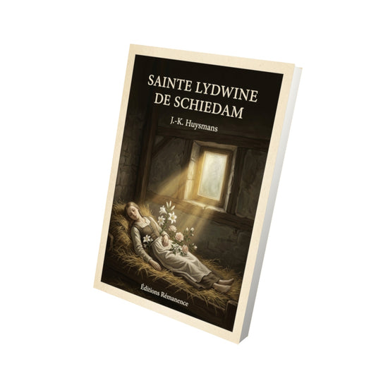 Livre Sainte Lydwine de Schiedam - J.-K. Huysmans - Vue 3D - Editions Remanence