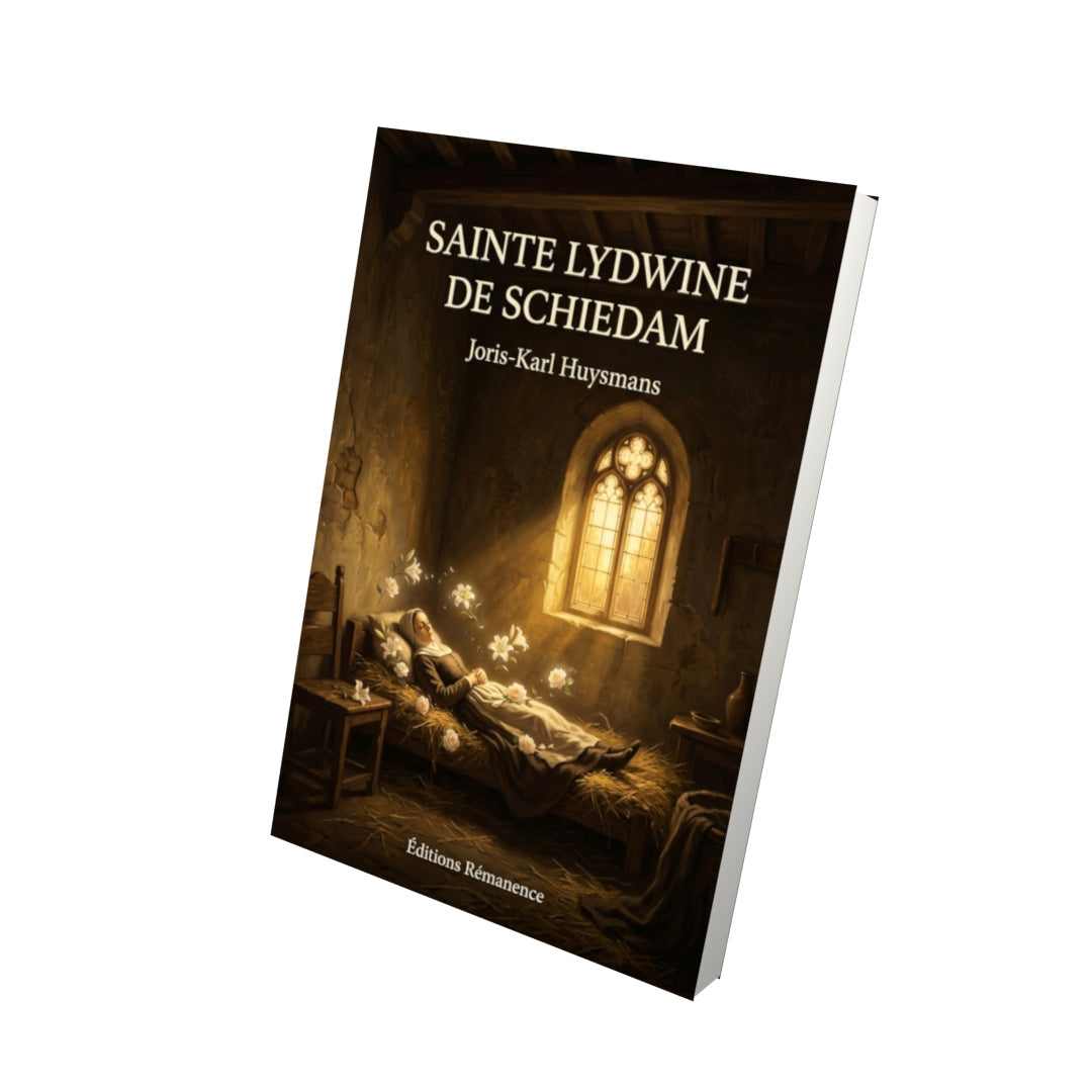 Livre Sainte Lydwine de Schiedam par Joris-Karl Huysmans - Vue 3D - Editions Remanence