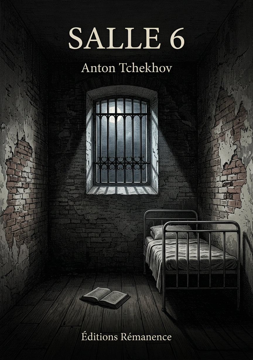 Livre Salle 6 par Anton Tchekhov - Couverture - Editions Remanence