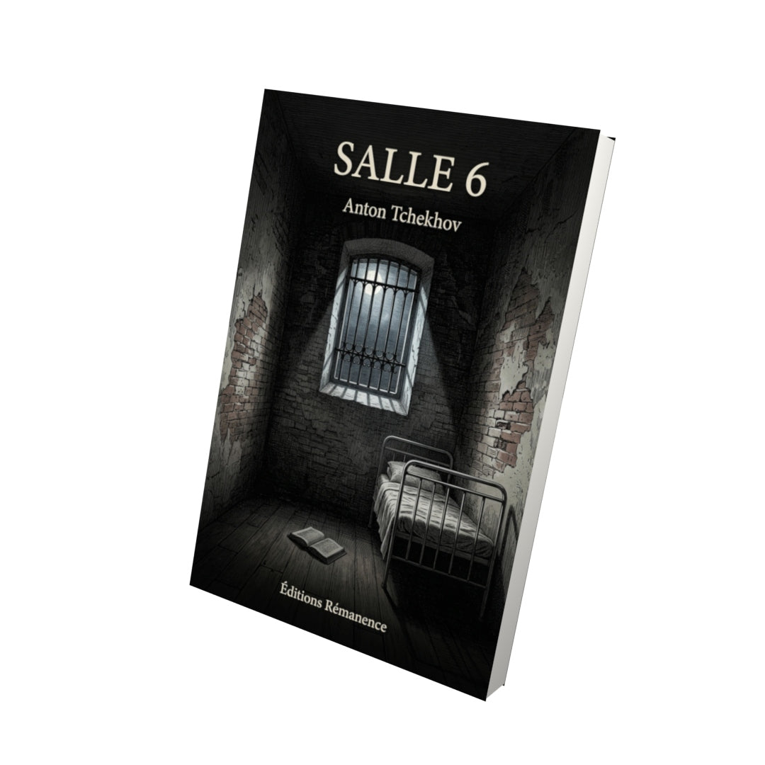 Livre Salle 6 par Anton Tchekhov - Vue 3D - Editions Remanence