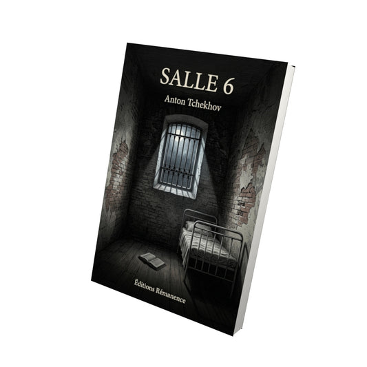 Livre Salle 6 par Anton Tchekhov - Vue 3D - Editions Remanence